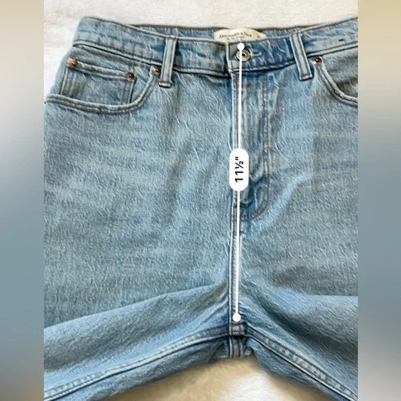 Abercrombie Curve Love 90s Straight Ultra High Rise Jeans 29/8 - Picture 5 of 11